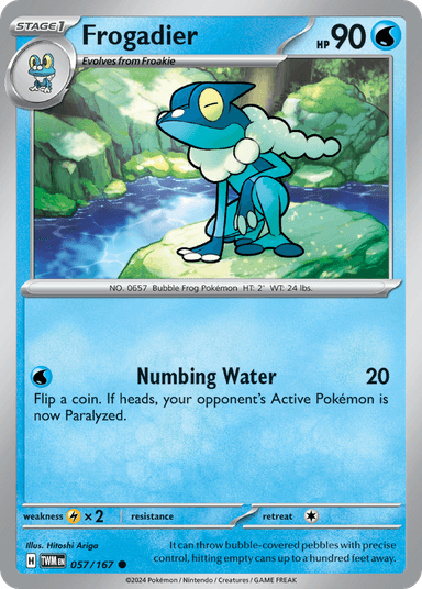 Frogadier, Twilight Masquerade 57