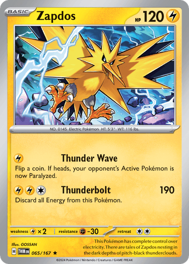 Zapdos, Twilight Masquerade 65
