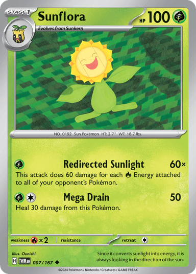 Sunflora, Twilight Masquerade 7