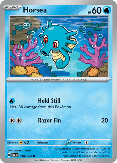 Horsea, Shrouded Fable 10