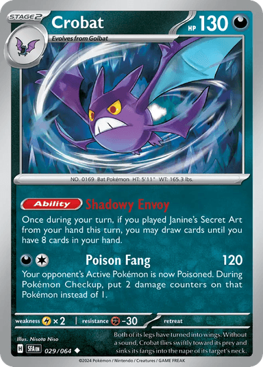 Crobat, Shrouded Fable 29