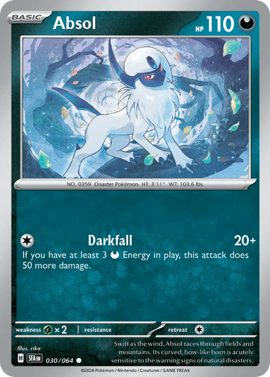 Absol, Shrouded Fable 30