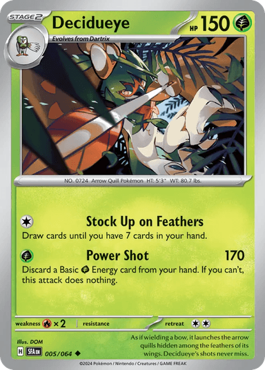 Decidueye, Shrouded Fable 5