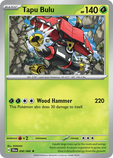 Tapu Bulu, Shrouded Fable 6