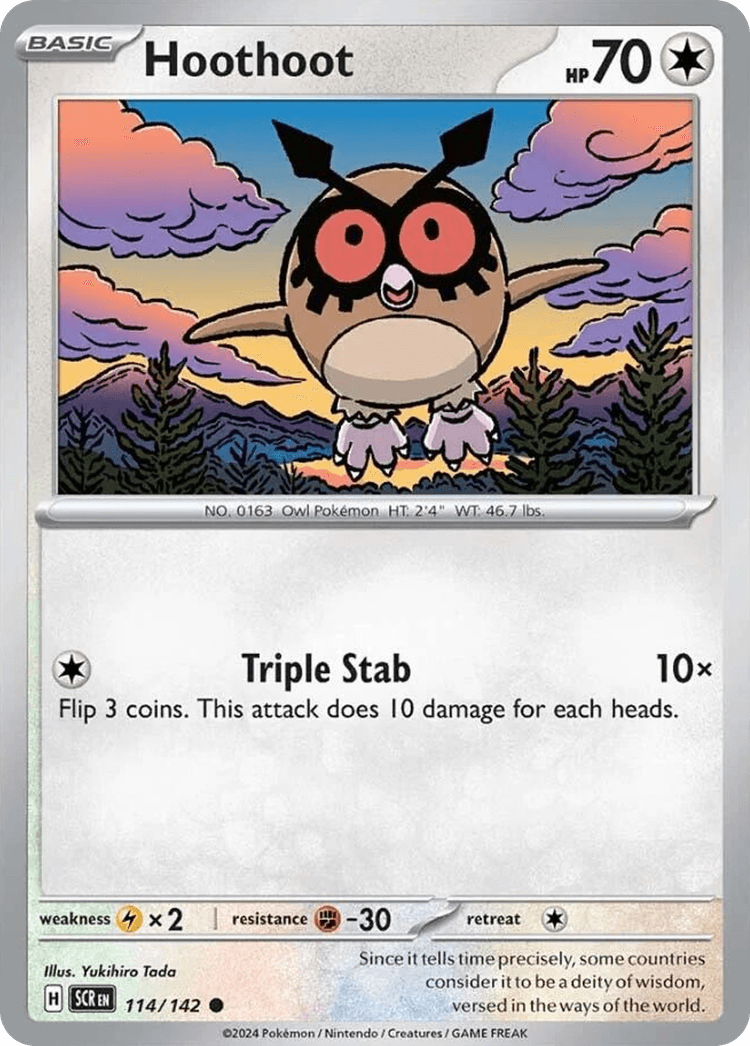 Hoothoot, Stellar Crown 114