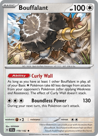 Bouffalant, Stellar Crown 119