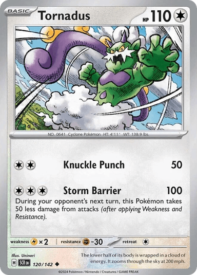 Tornadus, Stellar Crown 120