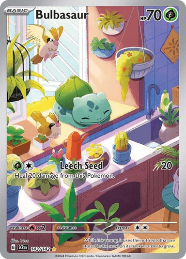 Bulbasaur, Stellar Crown 143