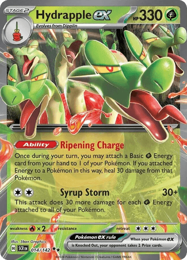 Hydrapple ex, Stellar Crown 14