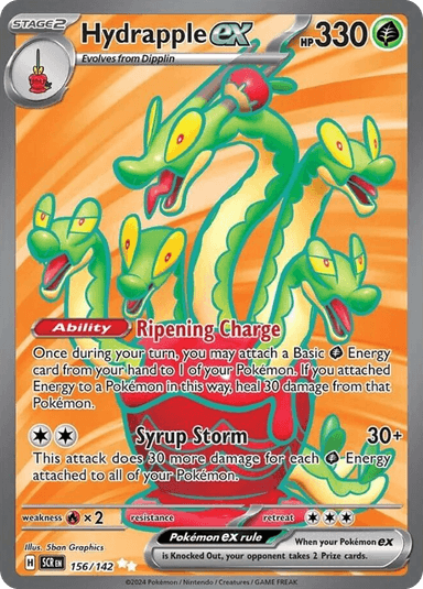 Hydrapple ex, Stellar Crown 156