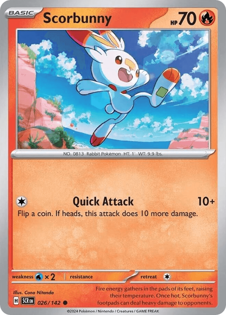 Scorbunny, Stellar Crown 26