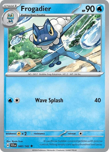 Frogadier, Stellar Crown 40