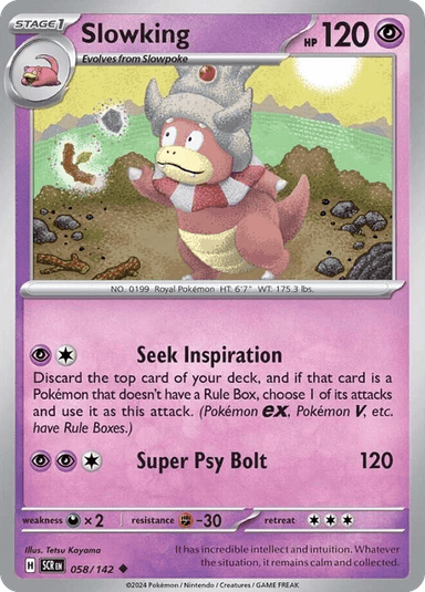 Slowking, Stellar Crown 58