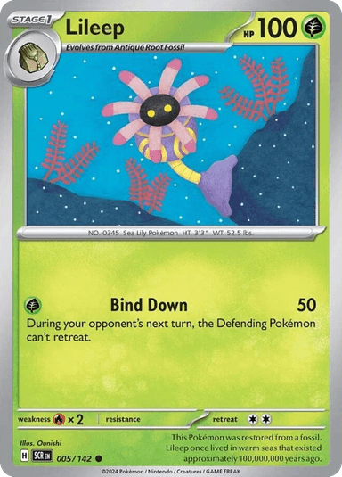 Lileep, Stellar Crown 5