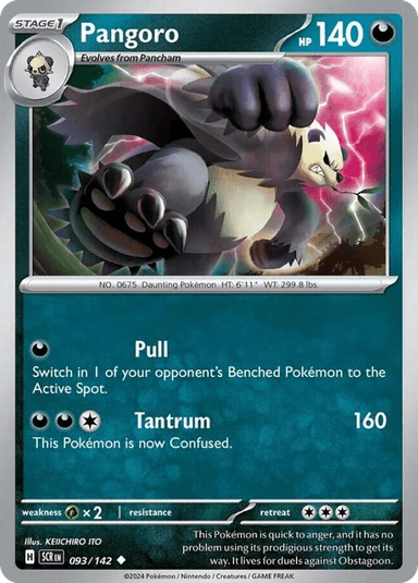 Pangoro, Stellar Crown 93