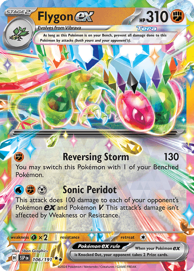 Flygon ex, Surging Sparks 106