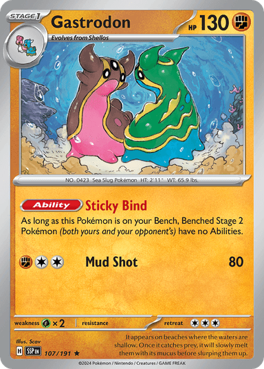 Gastrodon, Surging Sparks 107