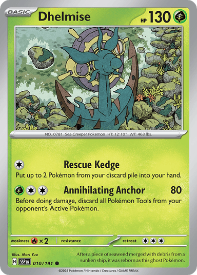 Dhelmise, Surging Sparks 10