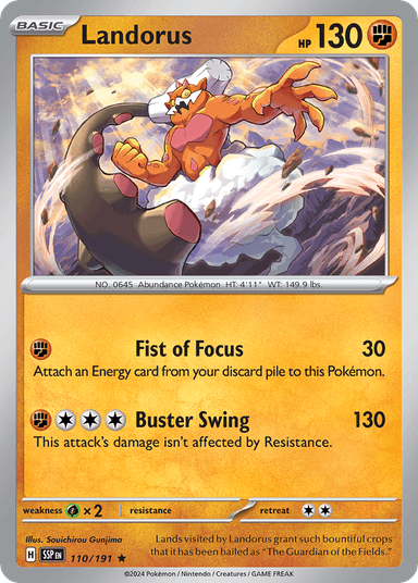 Landorus, Surging Sparks 110
