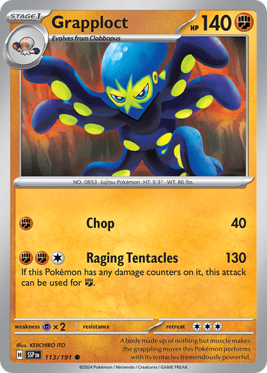 Grapploct, Surging Sparks 113