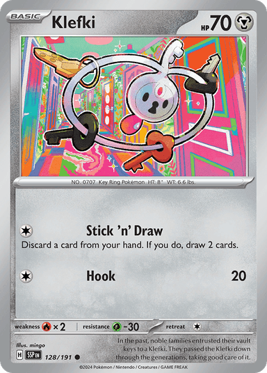 Klefki, Surging Sparks 128