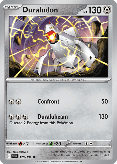 Duraludon, Surging Sparks 129