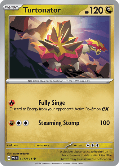 Turtonator, Surging Sparks 137