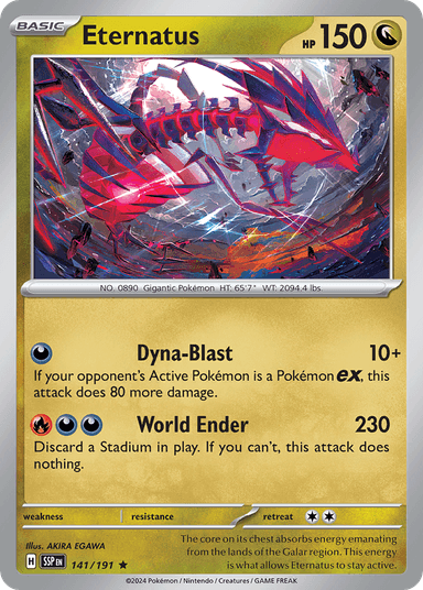 Eternatus, Surging Sparks 141