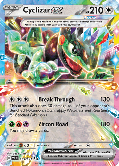Cyclizar ex, Surging Sparks 159