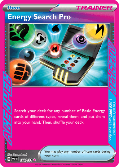 Energy Search Pro, Surging Sparks 176