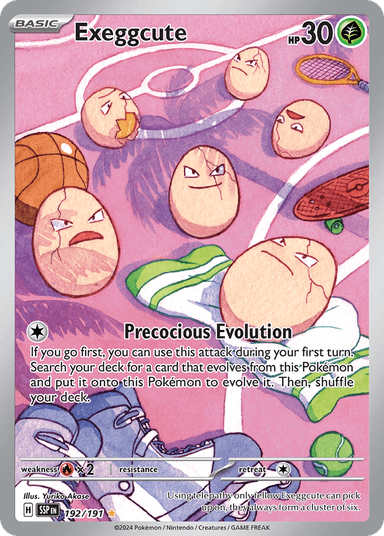 Exeggcute, Surging Sparks 192