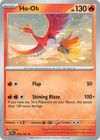 Ho-Oh, Surging Sparks 19
