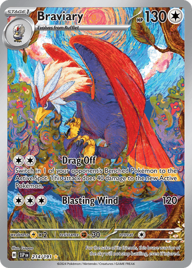 Braviary, Surging Sparks 214