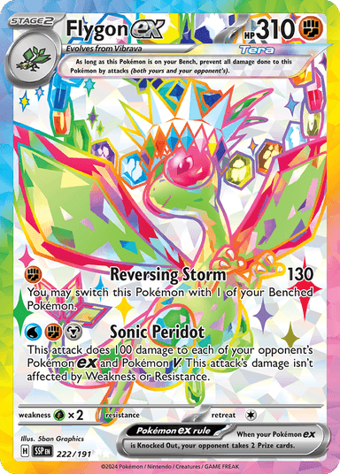 Flygon ex, Surging Sparks 222