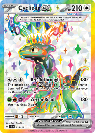 Cyclizar ex, Surging Sparks 228