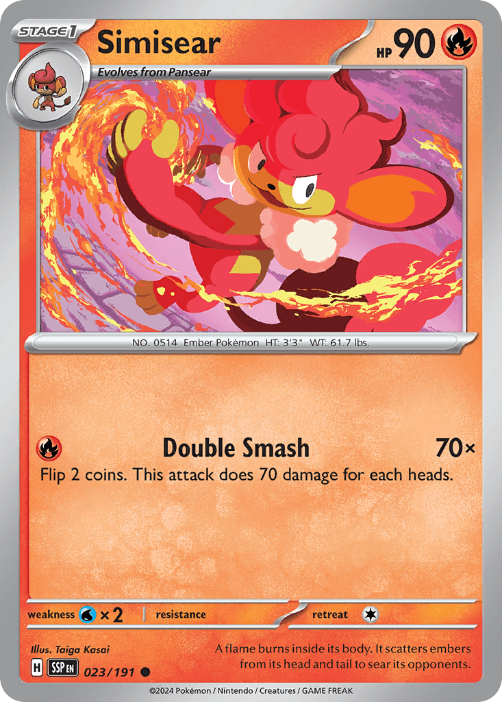 Simisear, Surging Sparks 23