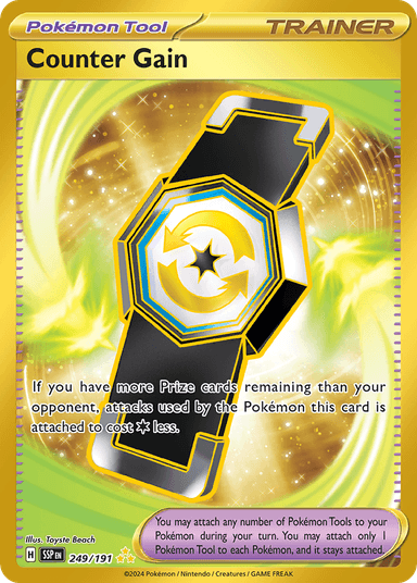 Counter Gain, Surging Sparks 249