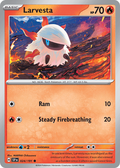 Larvesta, Surging Sparks 24