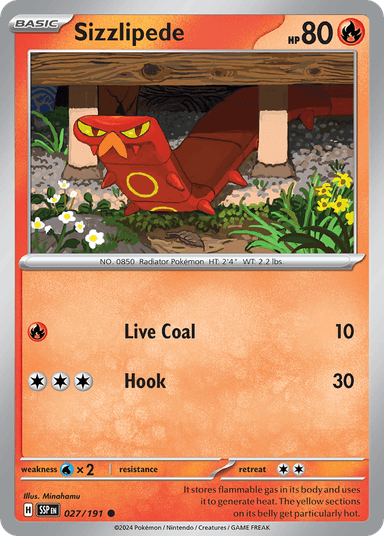 Sizzlipede, Surging Sparks 27