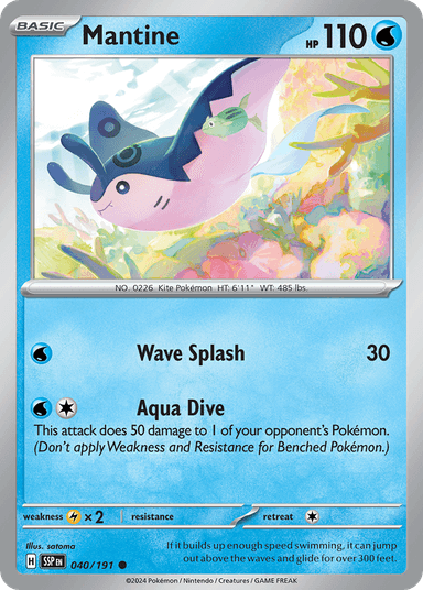 Mantine, Surging Sparks 40