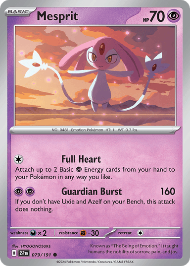Mesprit, Surging Sparks 79