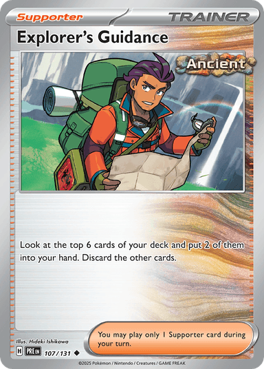 Explorer's Guidance, Prismatic Evolutions 107