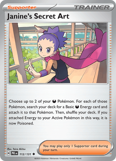 Janine's Secret Art, Prismatic Evolutions 112