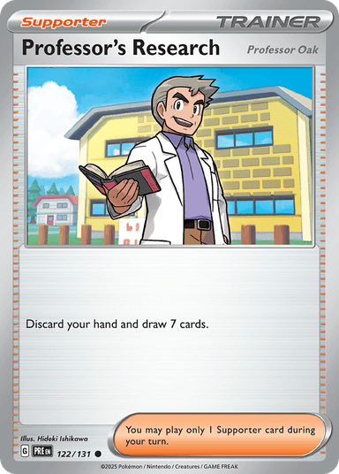 Professor's Research, Prismatic Evolutions 122