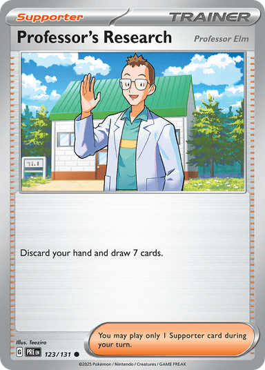 Professor's Research, Prismatic Evolutions 123