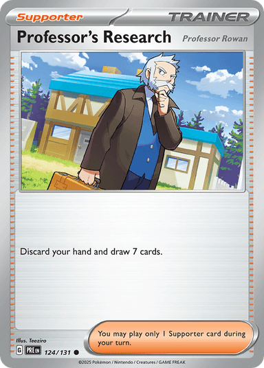 Professor's Research, Prismatic Evolutions 124