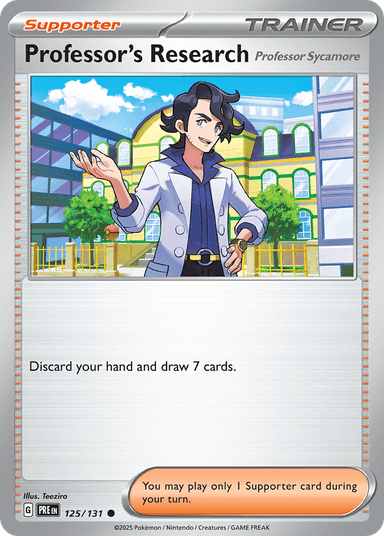 Professor's Research, Prismatic Evolutions 125