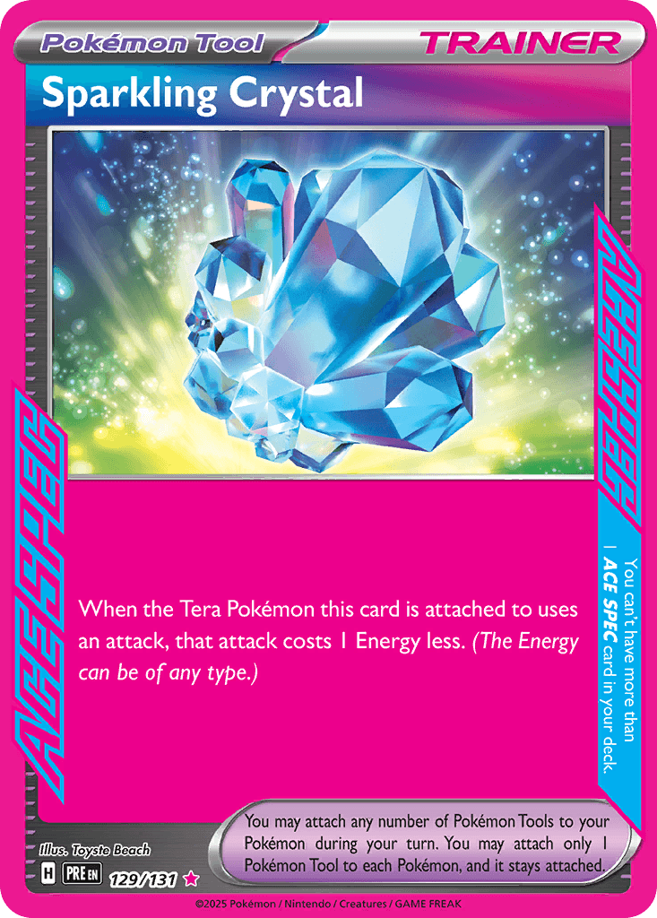 Sparkling Crystal, Prismatic Evolutions 129