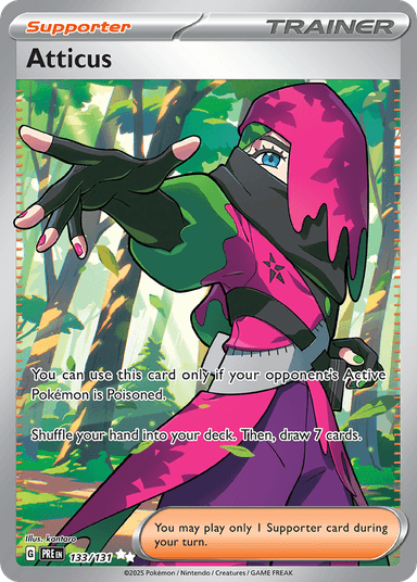Atticus, Prismatic Evolutions 133