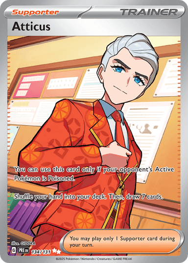 Atticus, Prismatic Evolutions 134